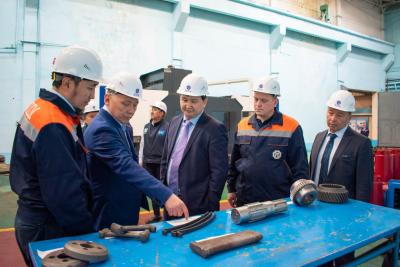 Посещение АО «ПЗТМ» Председателем Правления АО «НК «Казахстан инжиниринг»